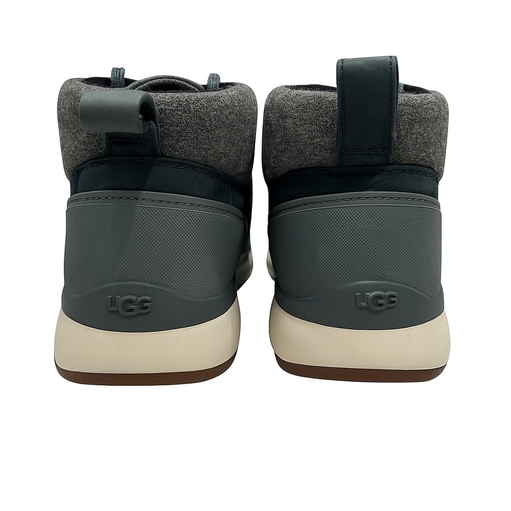 UGG Waterproof Olivert LEATHER & Fleece, Norse Green, US Men's 10 - Picture 3 of 8